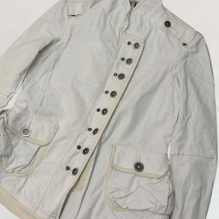 Marithé + François Girbaud asymmetric jacket 2