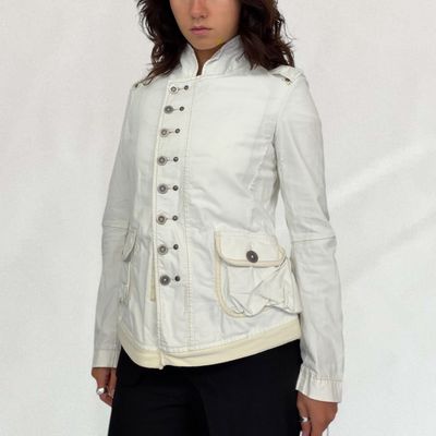 Marithé + François Girbaud asymmetric jacket