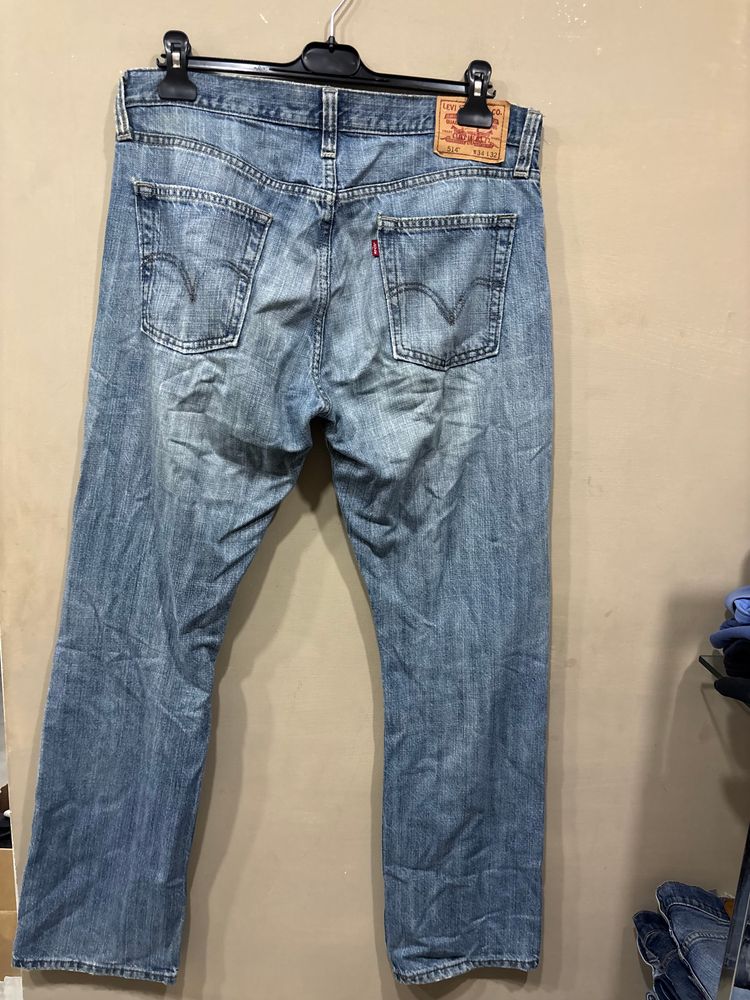 Levi'S 514 Slim Straight Jeans 34x32  image 3