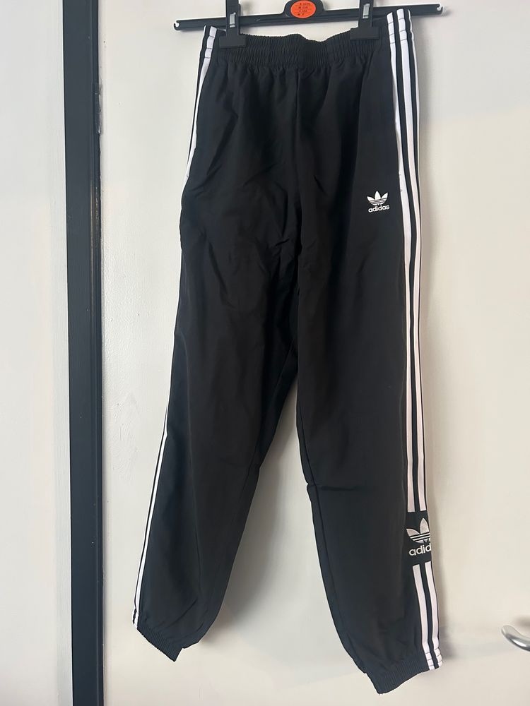 Adidas black track pants
