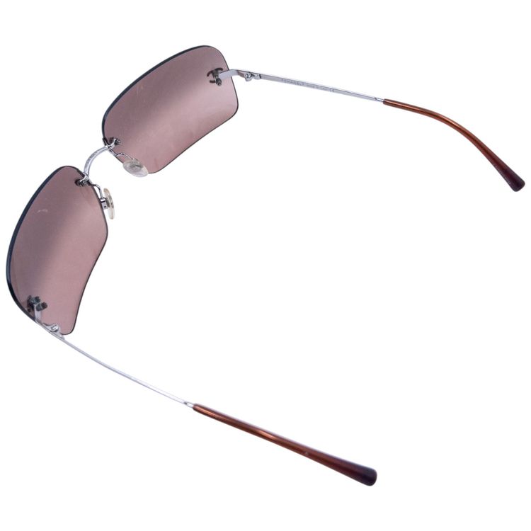 Vintage 2000s Chanel Rimless Sunglasses image 6