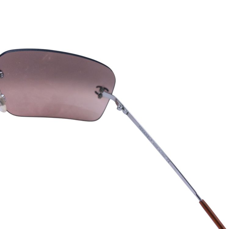 Vintage 2000s Chanel Rimless Sunglasses image 5