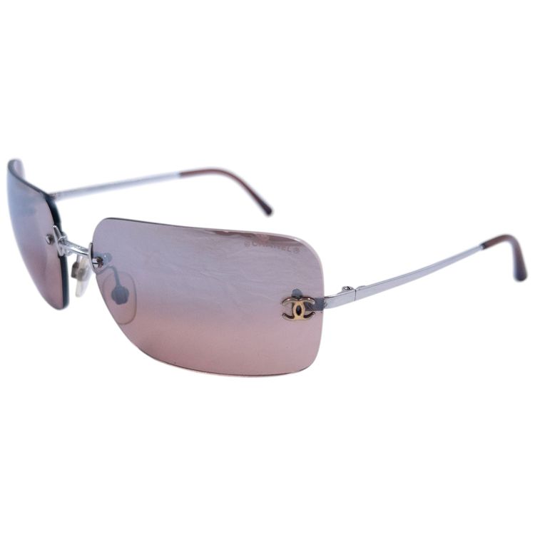 Vintage 2000s Chanel Rimless Sunglasses image 1