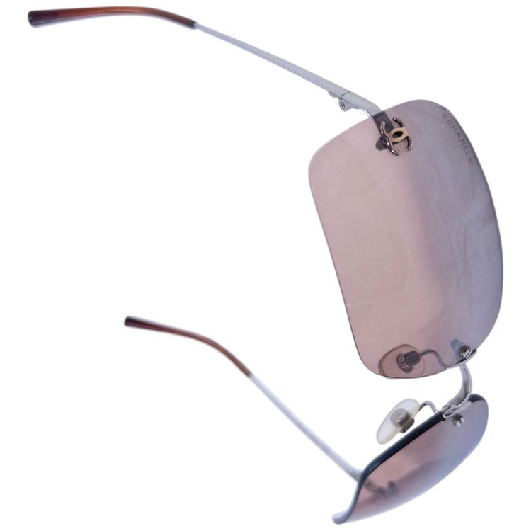 Vintage 2000s Chanel Rimless Sunglasses image 8