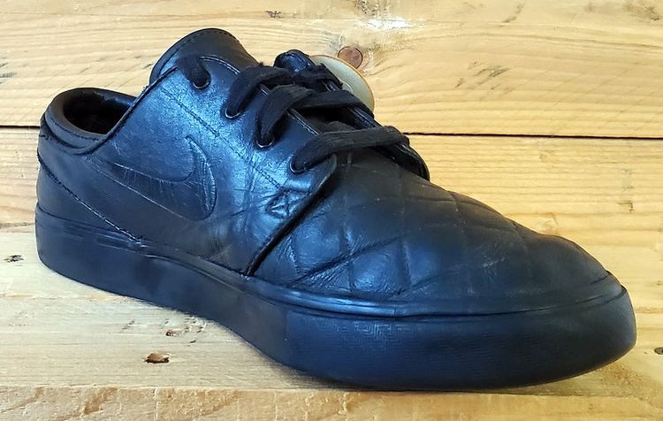 Nike Stefan Janoski Elite Leather Trainers UK9.5/US10.5/EU44.5 833600-006 Black image 6