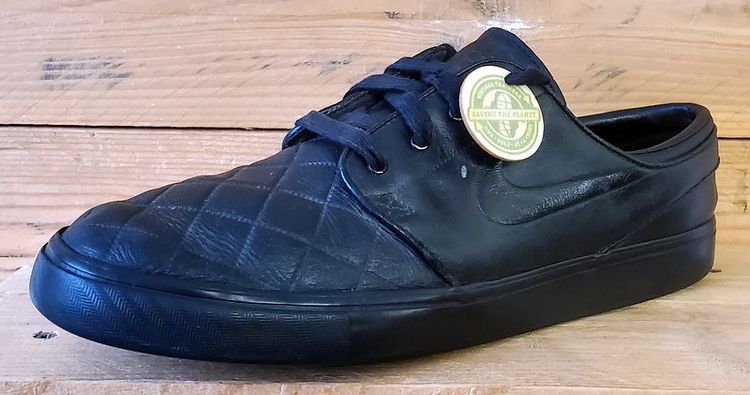 Nike Stefan Janoski Elite Leather Trainers UK9.5/US10.5/EU44.5 833600-006 Black image 8