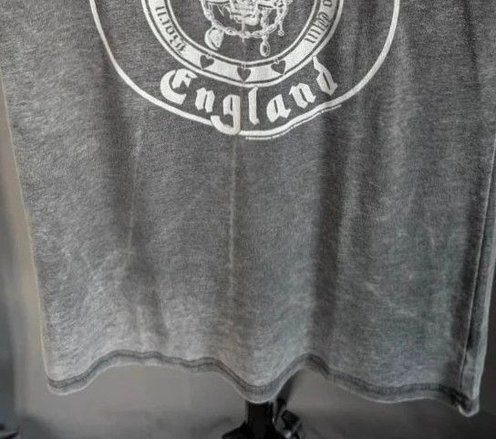 Official Motörhead England Warpig Mineral Wash Graphic Band T Shirt Size S UK 8 10 BNWT image 7