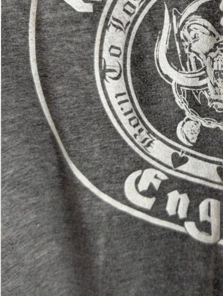 Official Motörhead England Warpig Mineral Wash Graphic Band T Shirt Size S UK 8 10 BNWT image 9
