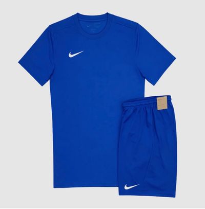 NIKE DRI-FIT TSHIRT + SHORTS SET - ROYAL BLUE