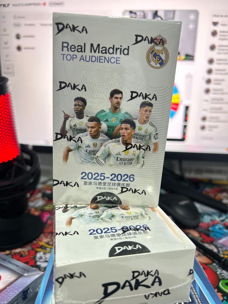 Real Madrid 2025-2026 Top Audience Trading Cards