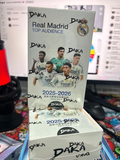 Real Madrid 2025-2026 Top Audience Trading Cards