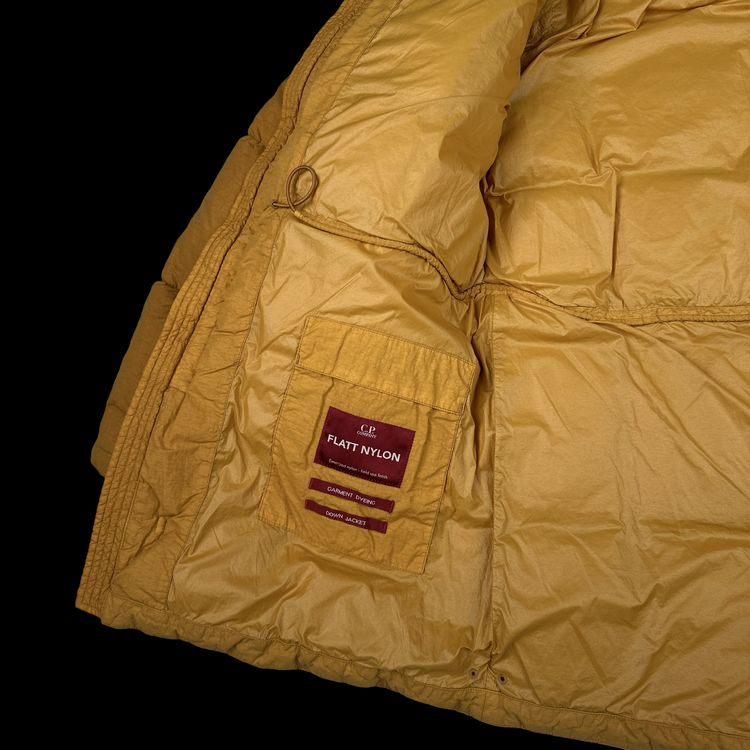 CP Company Orange Flatt Nylon Down Filled Lens Viewer Puffer Jacket - Small image 3
