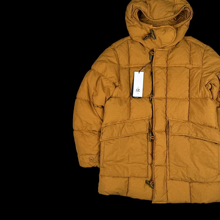 CP Company Orange Flatt Nylon Down Filled Lens Viewer Puffer Jacket - Small image 6