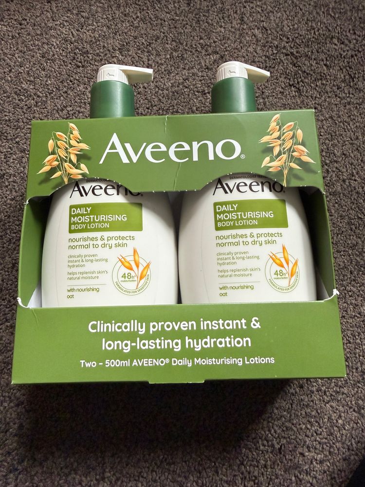 Aveeno Aveeno Daily Moisturising Body Lotion packOf 2  product image
