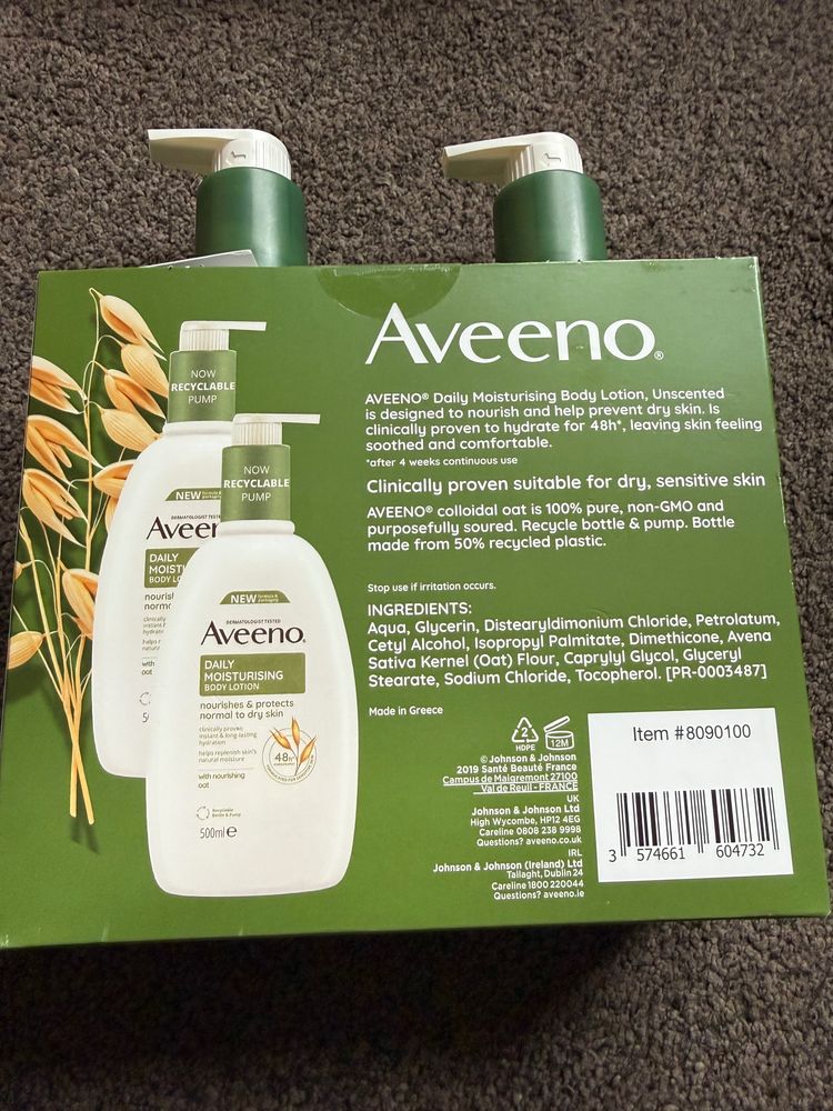Aveeno Daily Moisturising Body Lotion packOf 2  2