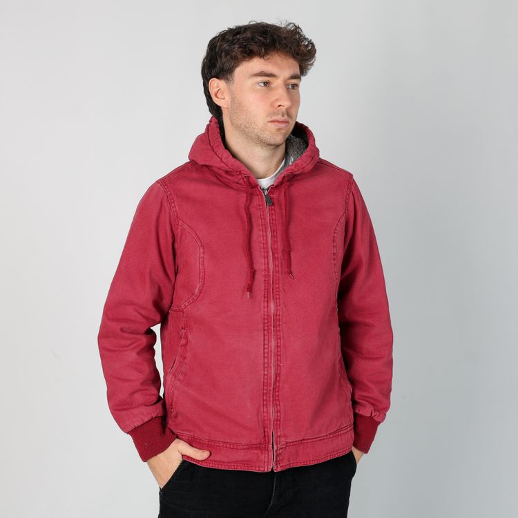 Burgundy Red y2ks  Heavy Jacket (L) image 1