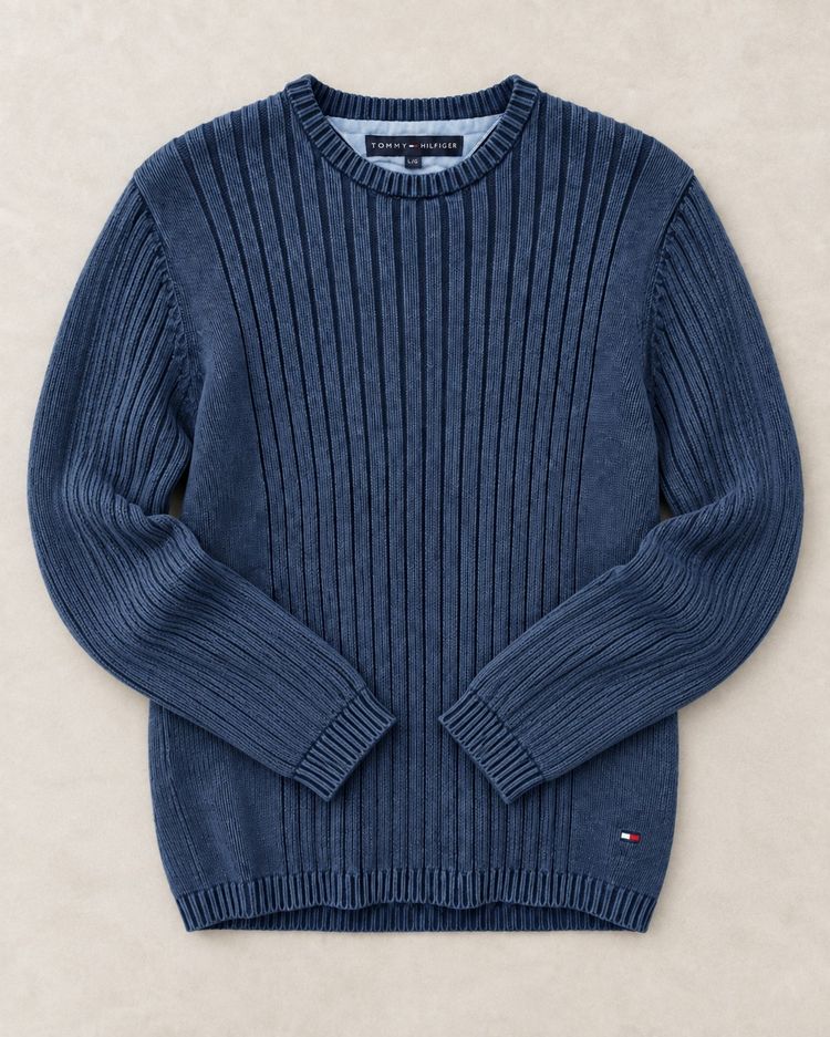 Immagine di Tommy Hilfiger Ribbed Knit Sweater 3