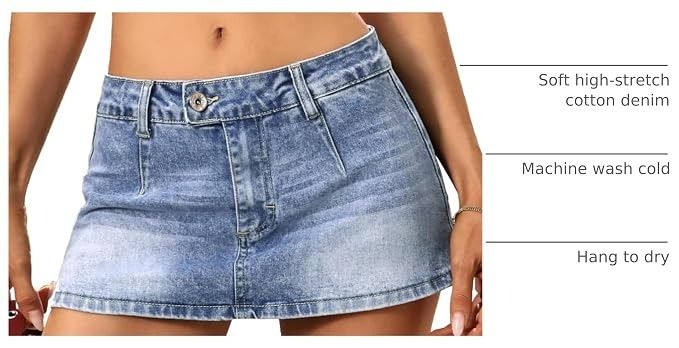 Denim Skort 2