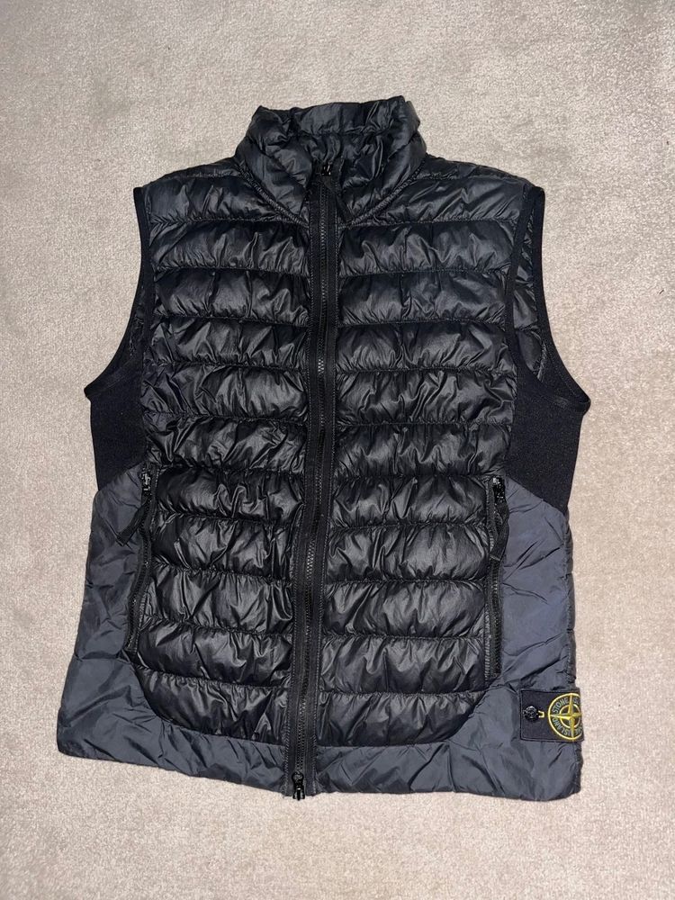 Stone Island Black Padded Vest
