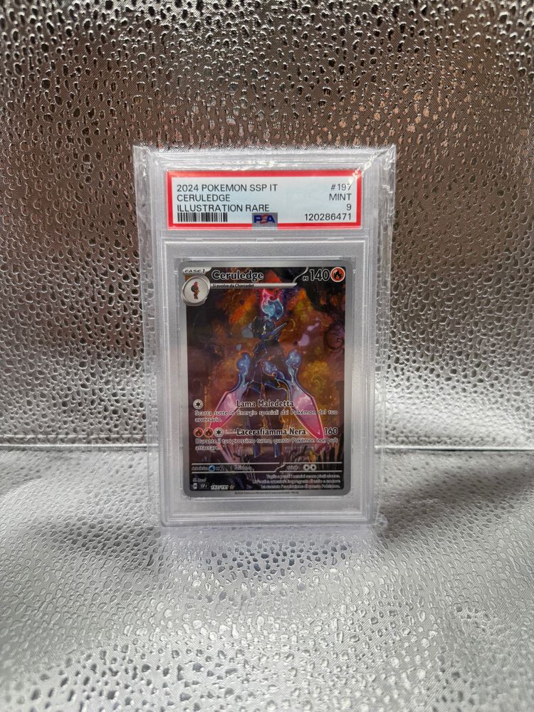  Pokemon Ceruledge 197 psa 9 ita 