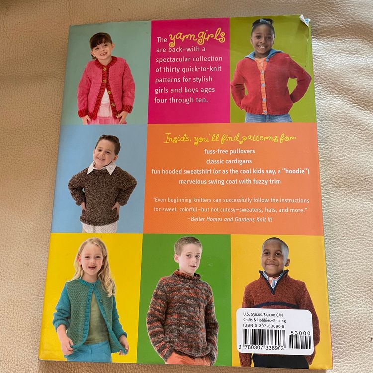 The Yarn Girls' Guide To Knits For Older Kids Book image 2