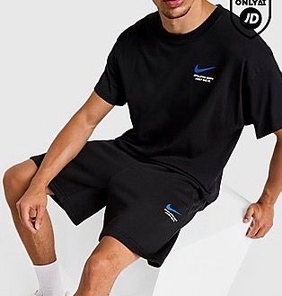 Nike Athletic Dept Black T-Shirt And Shorts Set