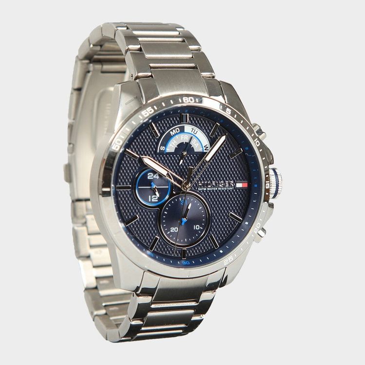 Authentic Tommy Hilfiger Decker Blue Dial Bracelet Watch 1791348 image 3