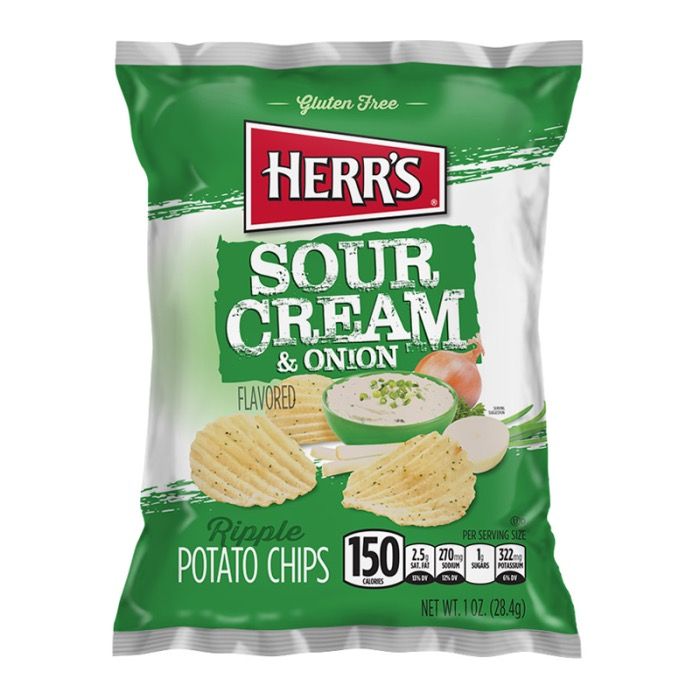 Herr’s Sour Cream & Onion 28g (America) image 1