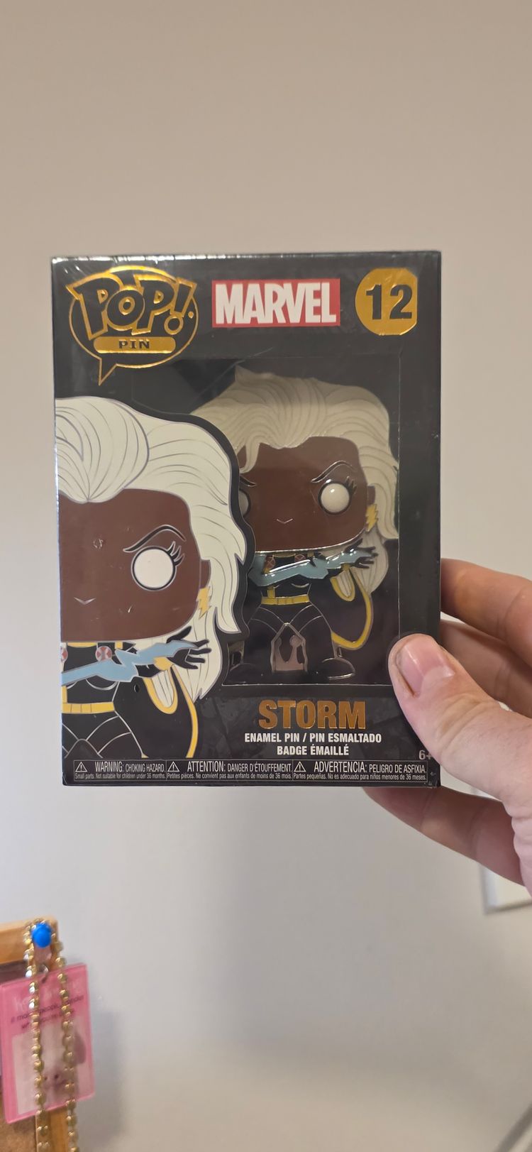 Funko Pop Marvel Storm Enamel Pin 3