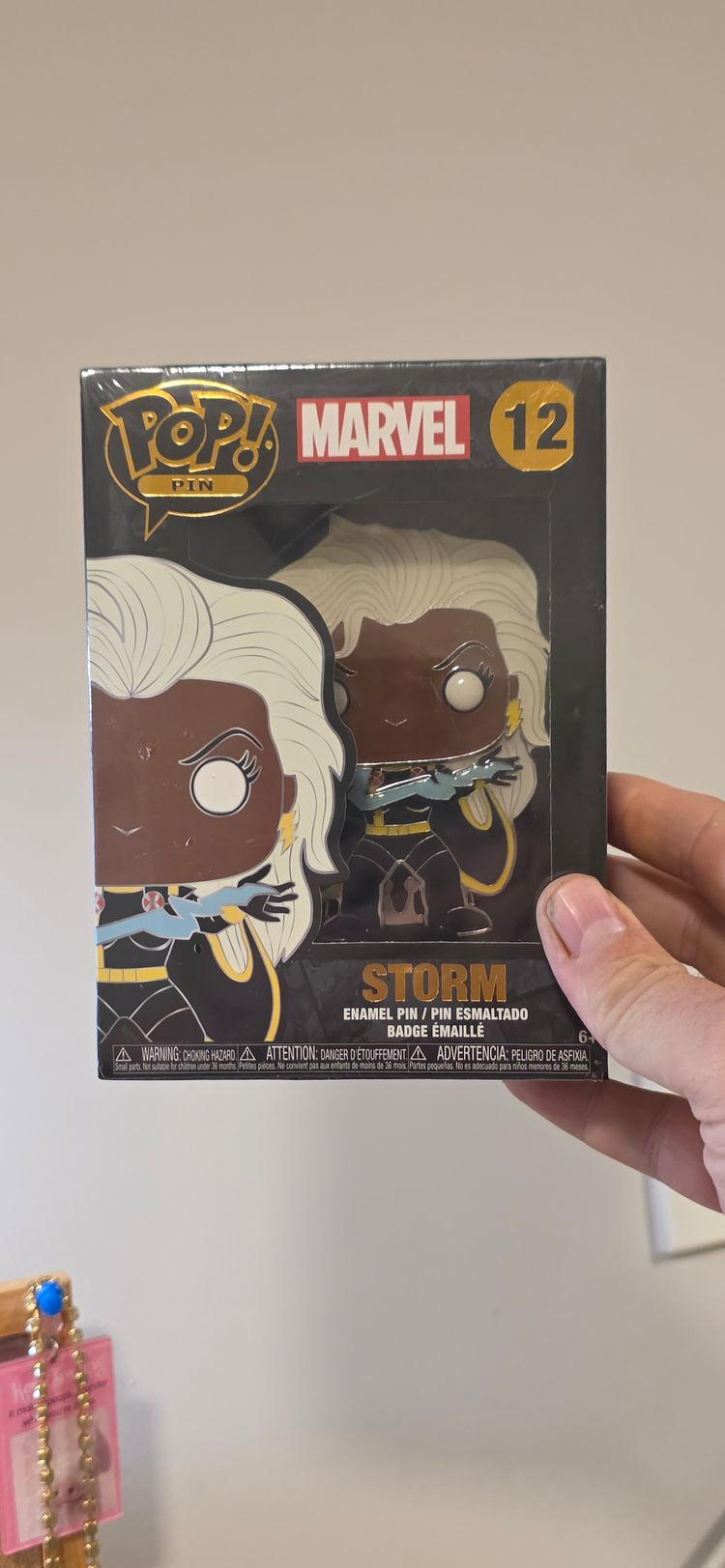 Funko Pop Marvel Storm Enamel Pin