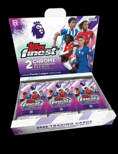 2026 Topps Finest Premier League - Hobby Box