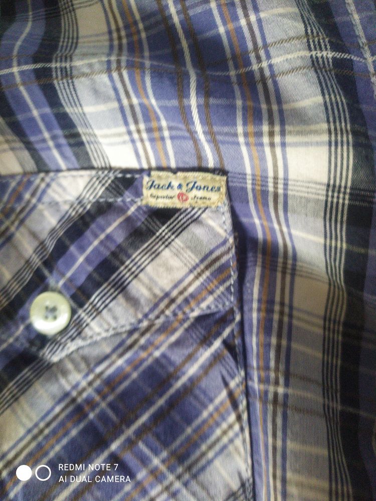 Jack & Jones Plaid Button-Up Shirt image 4