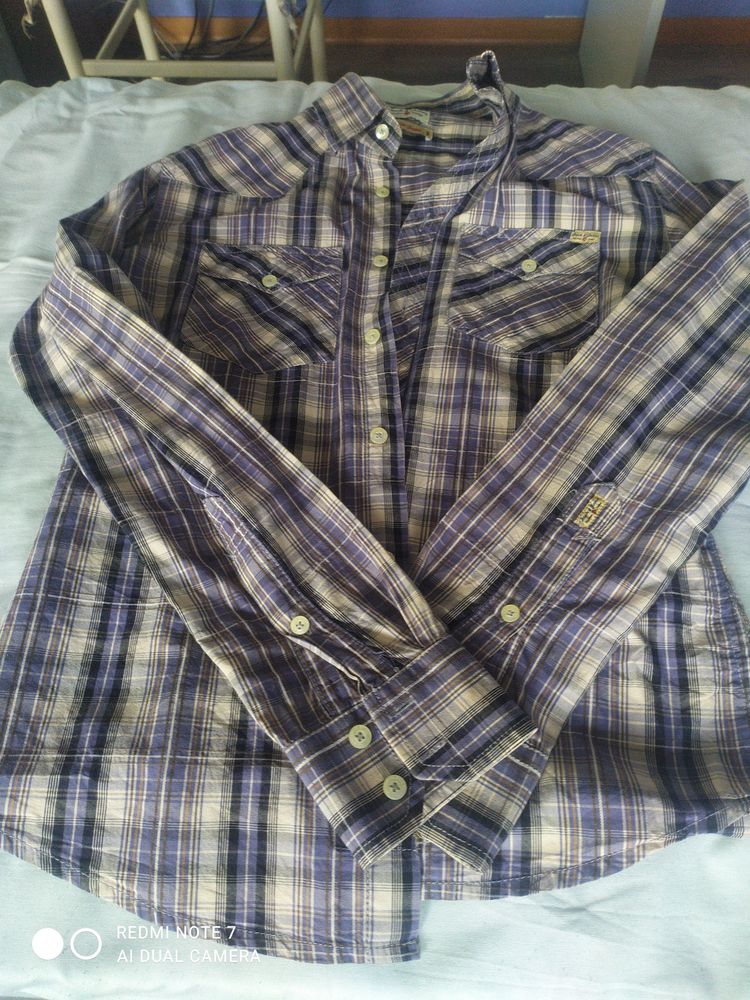Jack & Jones Plaid Button-Up Shirt image 1