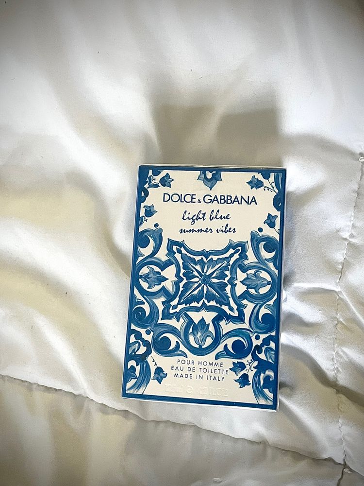 Dolce & Gabbana Light Blue Summer Vibes Pour Homme Eau De Toilette