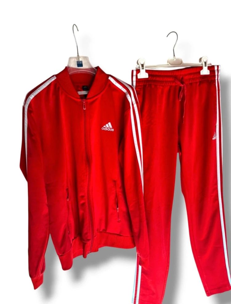 Adidas Originals Adidas Red Tracksuit Jacket And Pants product image