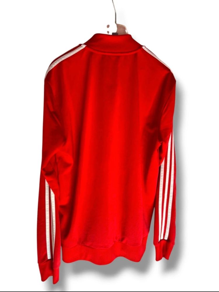Adidas Red Tracksuit Jacket And Pants 6