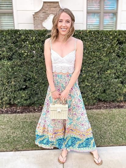 Floral Patterned Long Skirt image 2