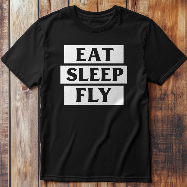 Eat Sleep Fly T-Shirt image 1