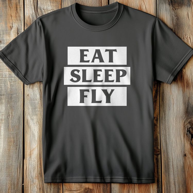 Eat Sleep Fly T-Shirt image 2