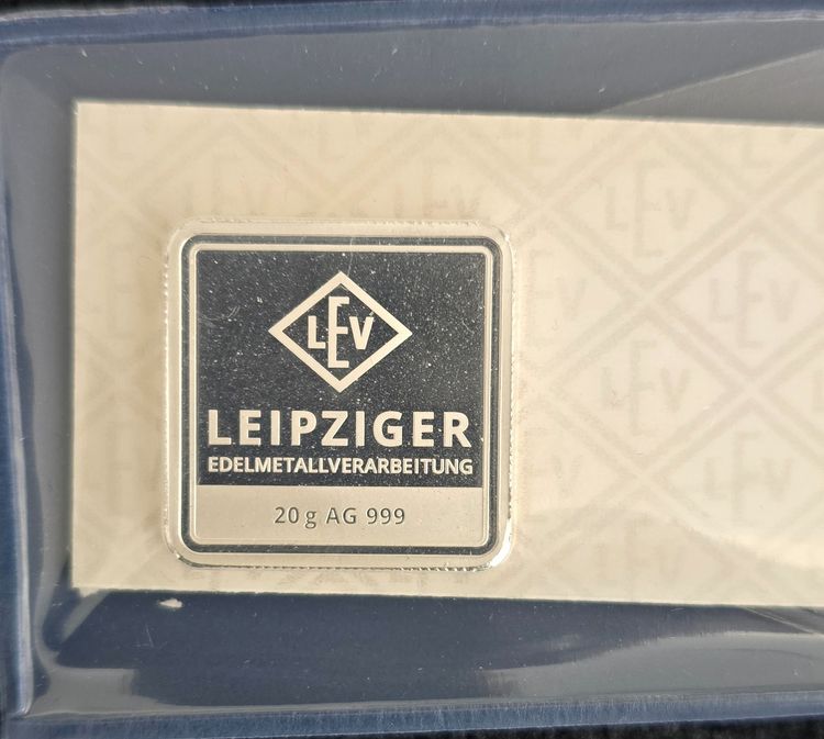 20g 999 Leipziger Silver Bar 