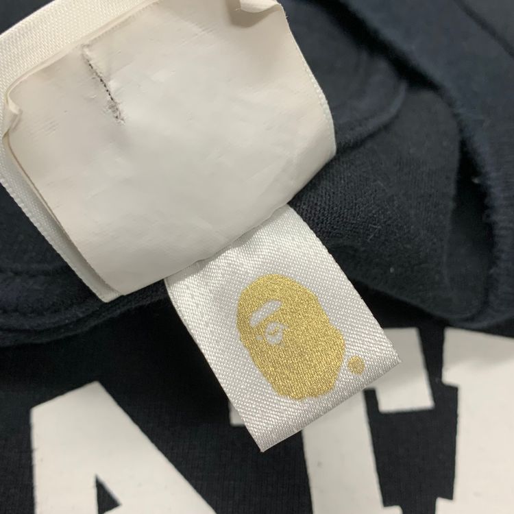Bape Large Tee College Black T-Shirt A Bathing Ape image 2