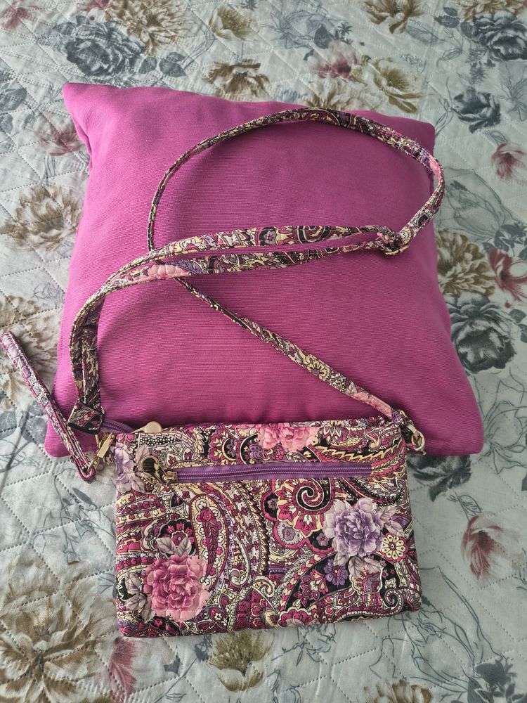 Vintage pink bag obraz 2