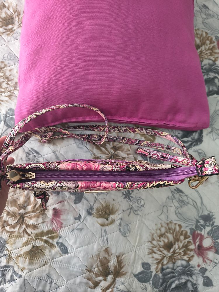 Vintage pink bag obraz 3