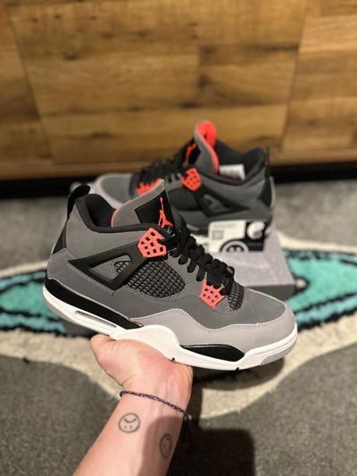 Nike Air Jordan 4 “ Infrared ” U.K. 10