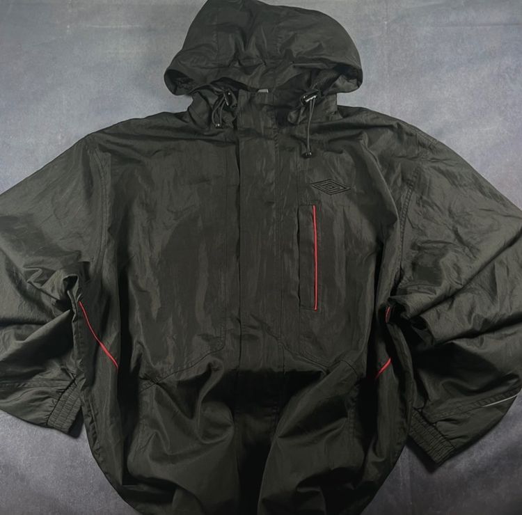Umbro Black Hooded Jacket