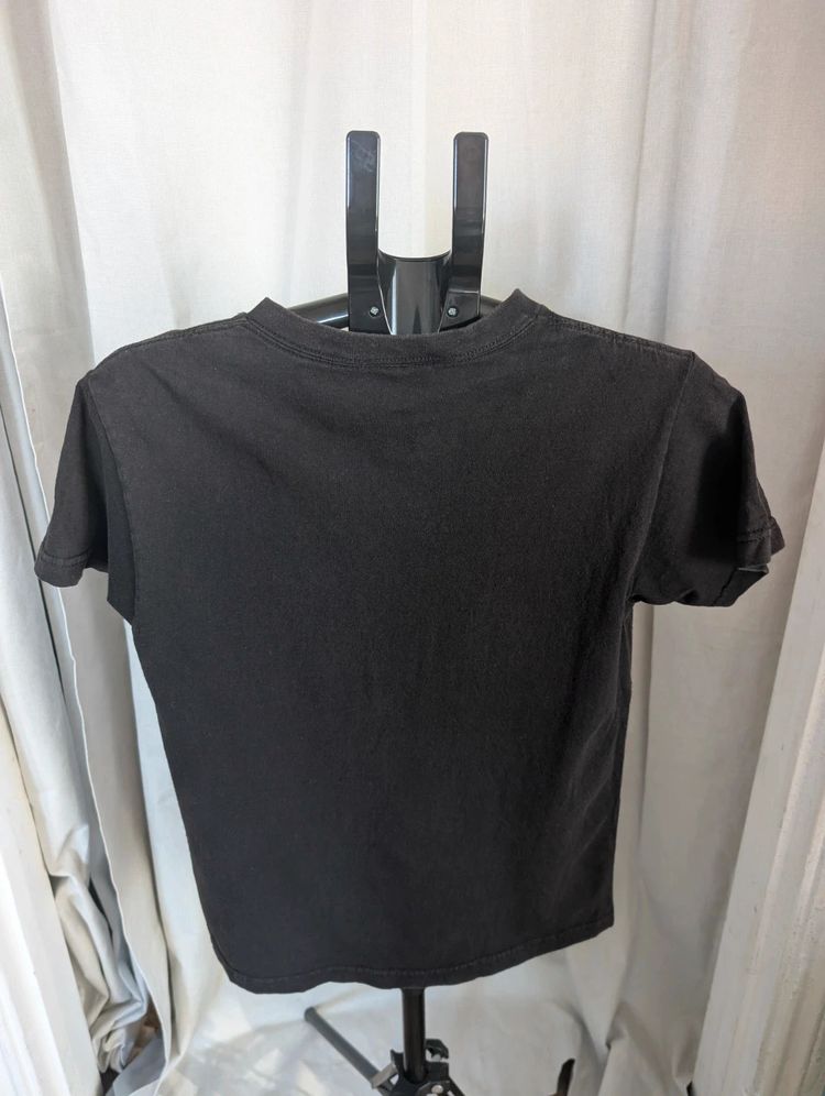 True West Rap T-Shirt Black Small S 2Pac Ice Cube Dr Dre West Coast Graphic Top image 9