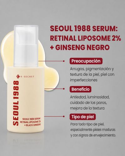 Seoul 1988 Serum Retinal Liposome 2% + Black Ginseng