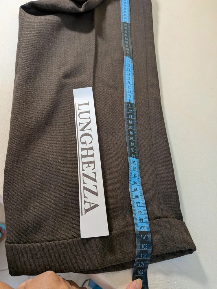 Abito uomo Fusaro dal 1893 marrone 100% lana tasmania IT 54 imagen 3