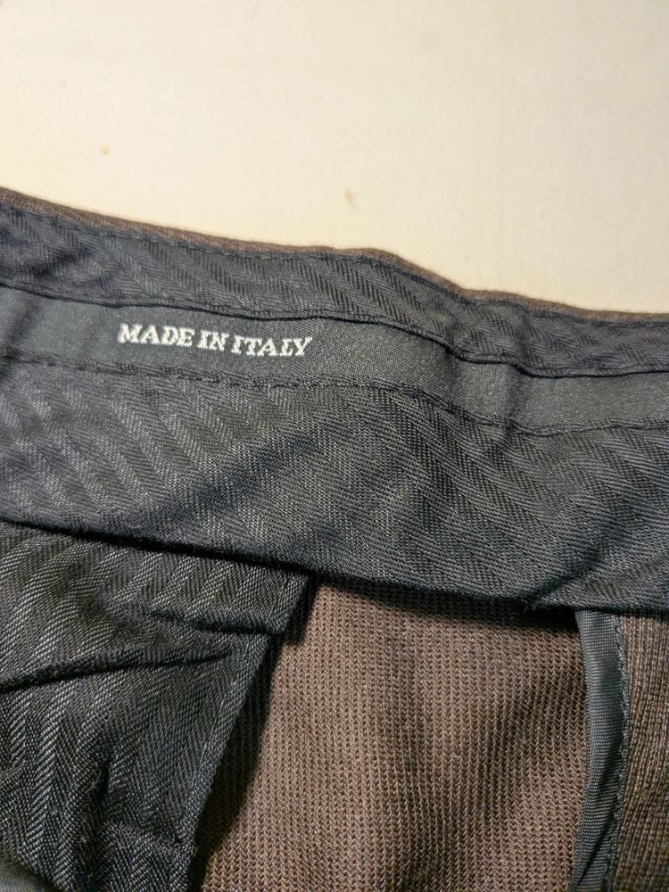 Abito uomo Fusaro dal 1893 marrone 100% lana tasmania IT 54 imagen 7