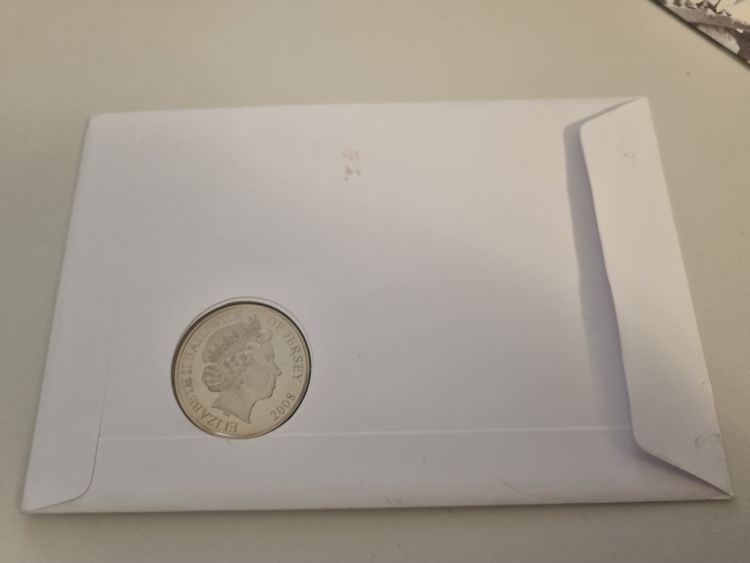 Great Britain At War Commemorative Coin Cover obraz 2